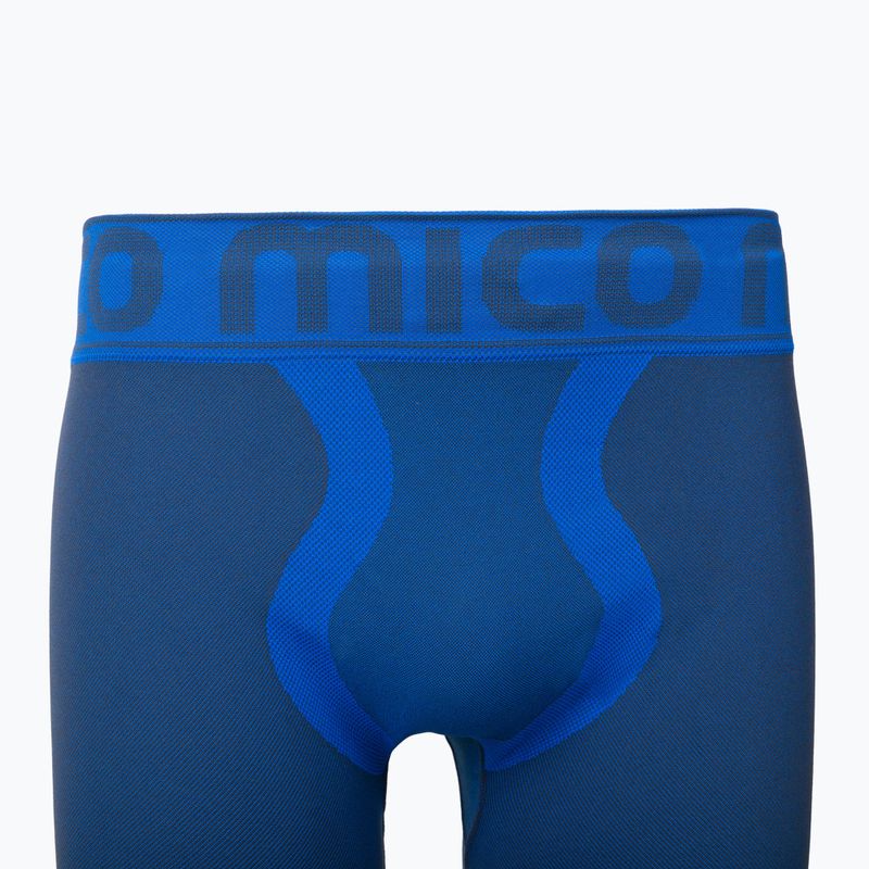 Pantaloni termici pentru bărbați Mico Warm Control albastru CM01853 3