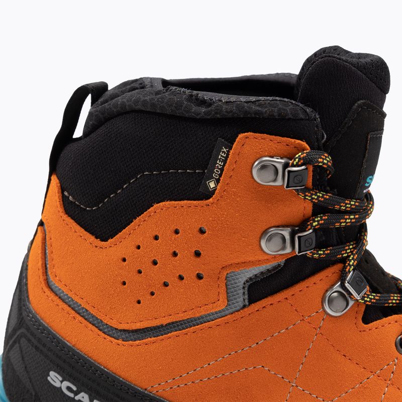 Cizme de trekking pentru bărbați SCARPA Zodiac Tech GTX BZH Pentax Precision II XT portocaliu 71100-200/1 9