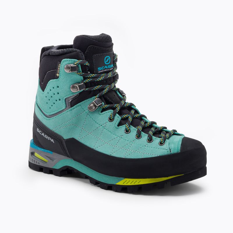 Cizme de trekking pentru femei SCARPA Zodiac Tech GTX BZH Pentax Precision II XT albastru 71100-202/1