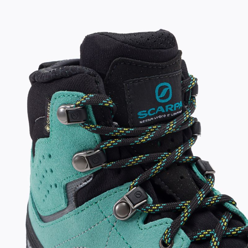 Cizme de trekking pentru femei SCARPA Zodiac Tech GTX BZH Pentax Precision II XT albastru 71100-202/1 8