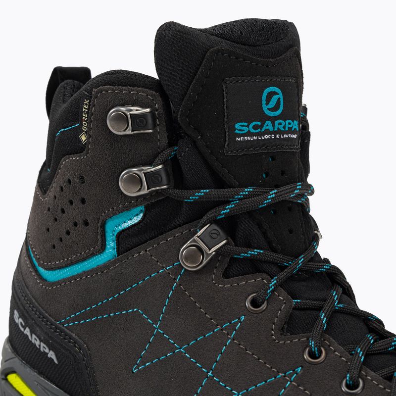 Încălțăminte de trekking pentru femei Scarpa Zodiac Plus GTX gri 71110 8