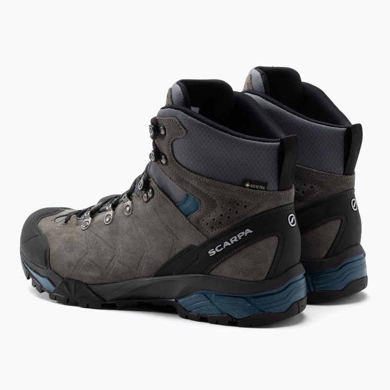 Cizme de trekking pentru bărbați SCARPA Zg Gtx Trm Salix gri 67075-200/1 3