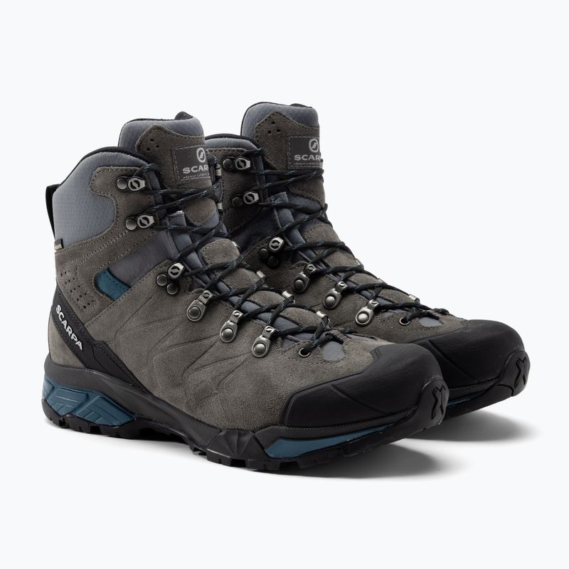 Cizme de trekking pentru bărbați SCARPA Zg Gtx Trm Salix gri 67075-200/1 5