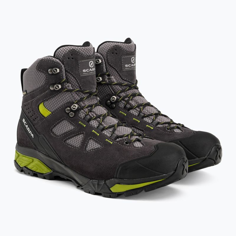 Încălțăminte de trekking pentru bărbați Scarpa ZG Lite GTX maro 67080 4