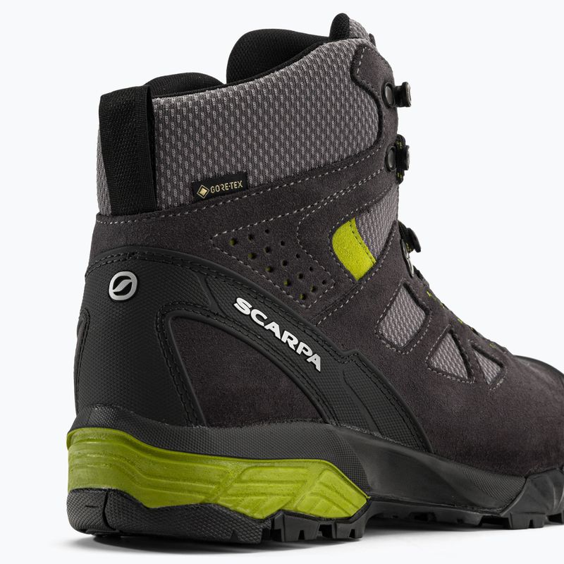 Încălțăminte de trekking pentru bărbați Scarpa ZG Lite GTX maro 67080 9