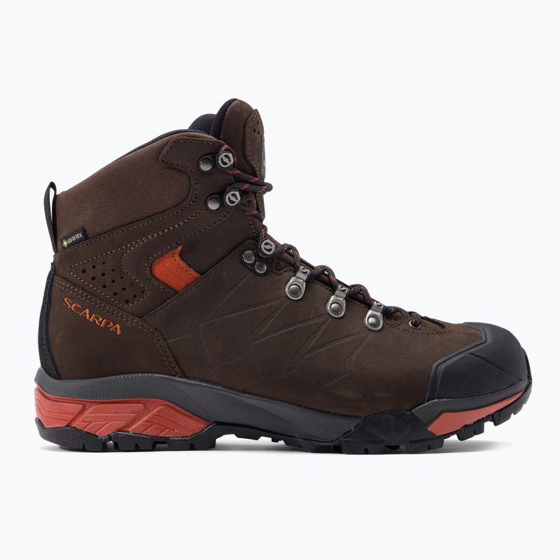 Cizme de trekking pentru bărbați SCARPA ZG Pro GTX TRMX Salix maro 67070-200/2 2