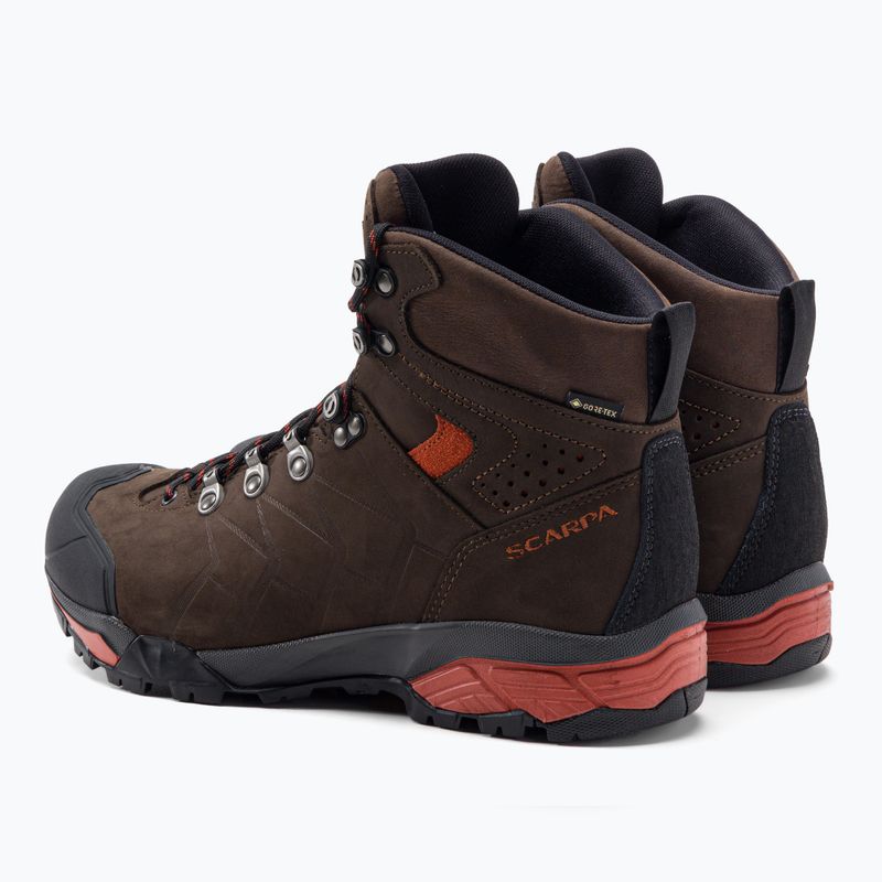 Cizme de trekking pentru bărbați SCARPA ZG Pro GTX TRMX Salix maro 67070-200/2 3