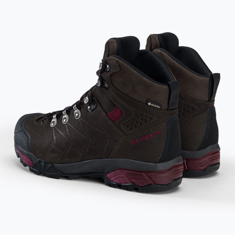 Cizme de trekking pentru femei SCARPA ZG Pro GTX maro 67070-202/2 3