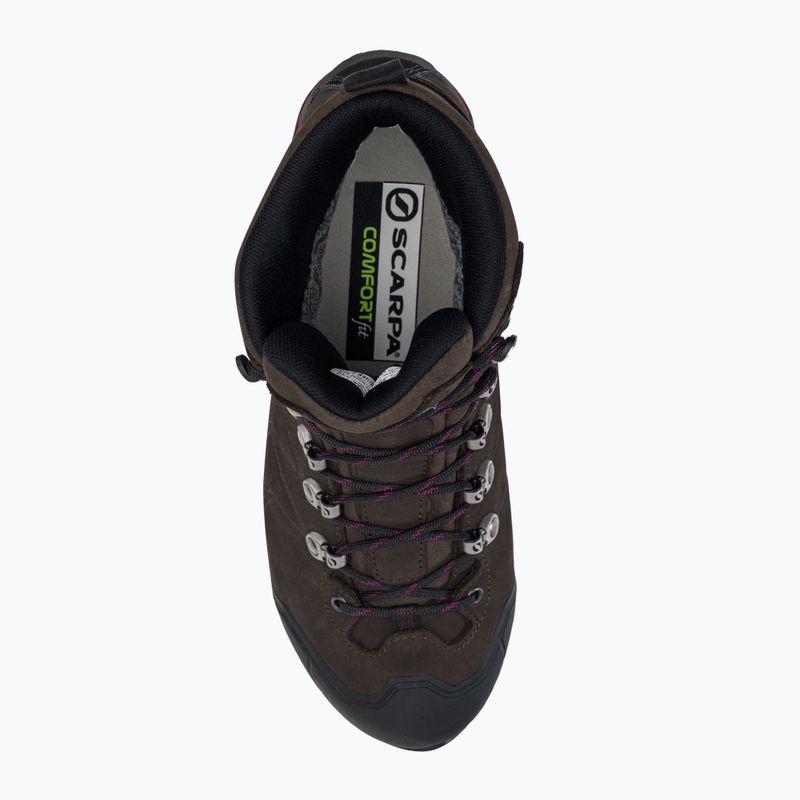 Cizme de trekking pentru femei SCARPA ZG Pro GTX maro 67070-202/2 6