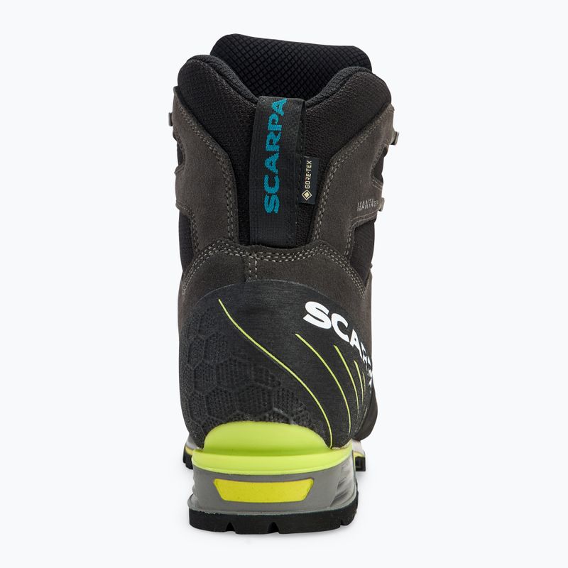 Bocanci de alpinism pentru bărbați SCARPA Manta Tech GTX shark/lime 6