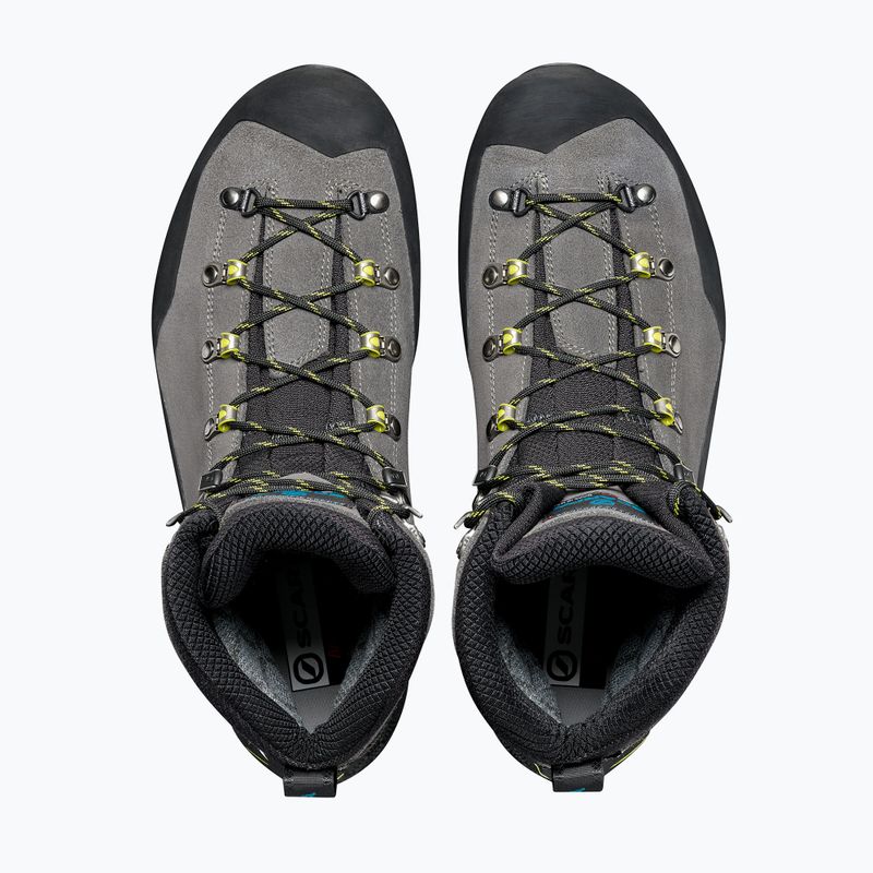 Încălțăminte de trekking pentru bărbați SCARPA Manta Tech Gtx shark/lime 6