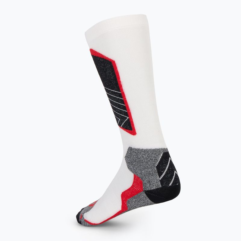 Șosete de schi pentru copii Nordica Tech Junior white/black/red