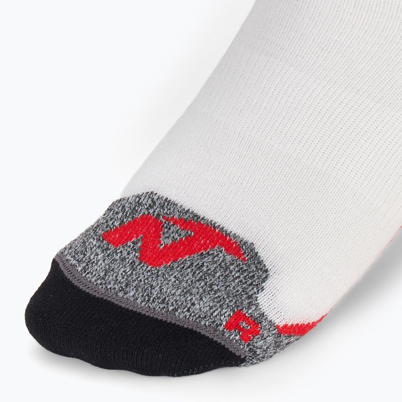 Șosete de schi pentru copii Nordica Tech Junior white/black/red 3
