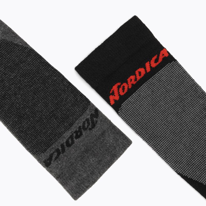 Șosete de schi Nordica Uni 2.0 2 pary grey/anthra/black/antra 5