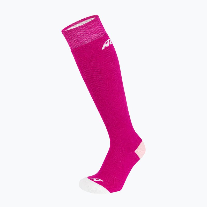 Șosete de schi pentru copii Nordica Multisports Winter 2 pary fuxia/ rose/ white 9