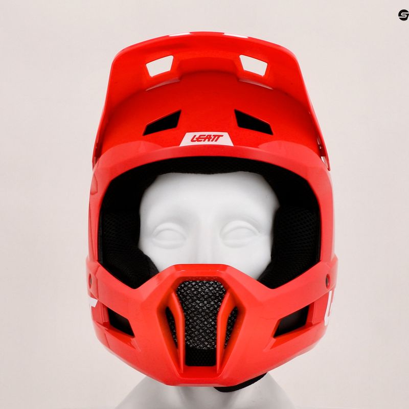 Cască de bicicletă pentru copii Leatt MTB Gravity 1.0 Jr V23 roșu 14