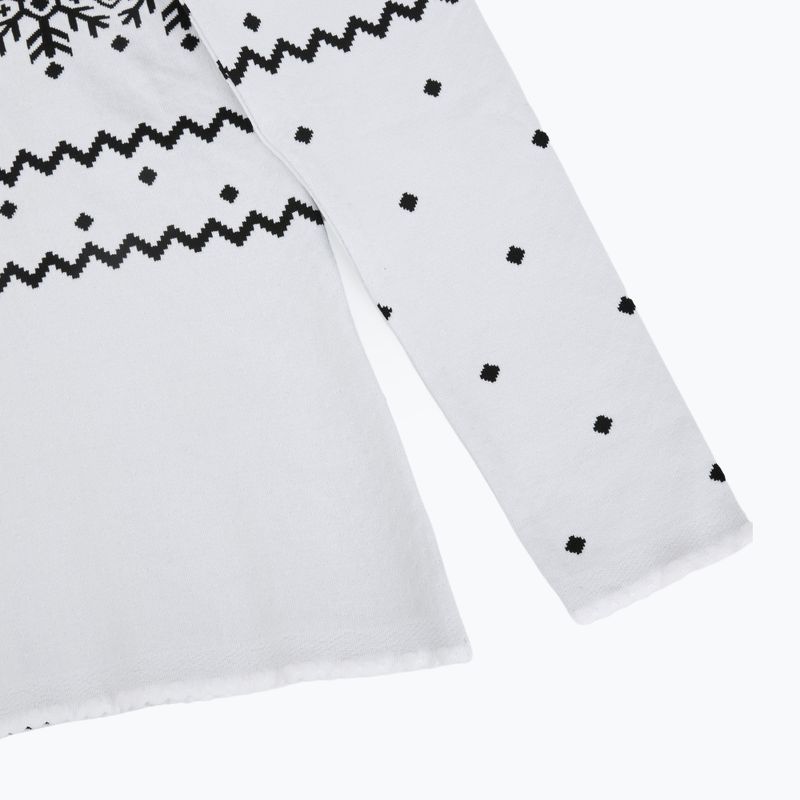 Bluză termoactivă pentru femei Newland Groenlandia Half Zip white/black 4