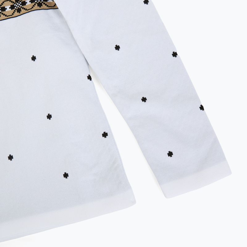 Bluză termoactivă pentru femei Newland Isalind Half Zip white/black 4