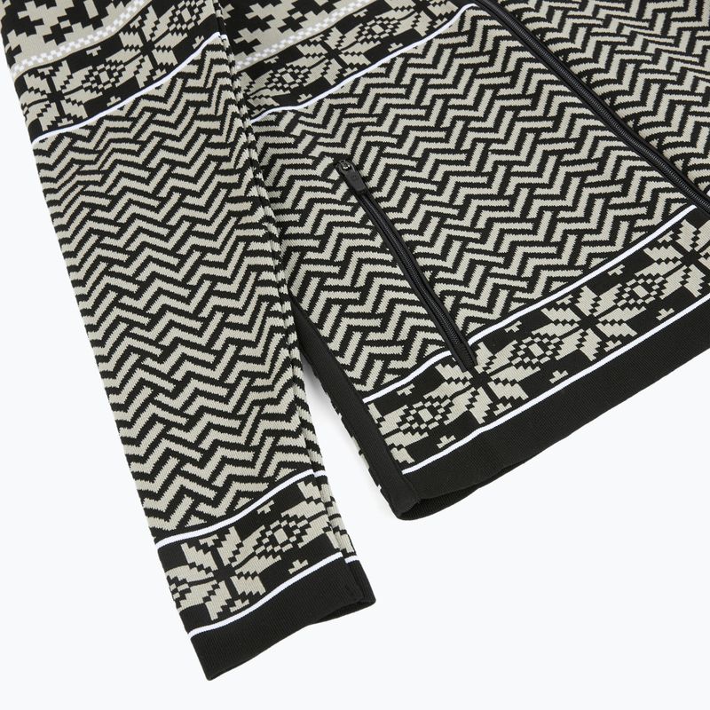 Bluză termoactivă pentru femei Newland Kylie Full Zip black/stone 4