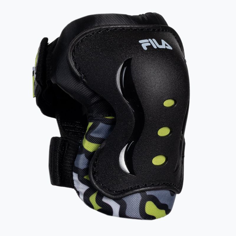 Set de protectori pentru copii FILA FP Gears black/yellow 2