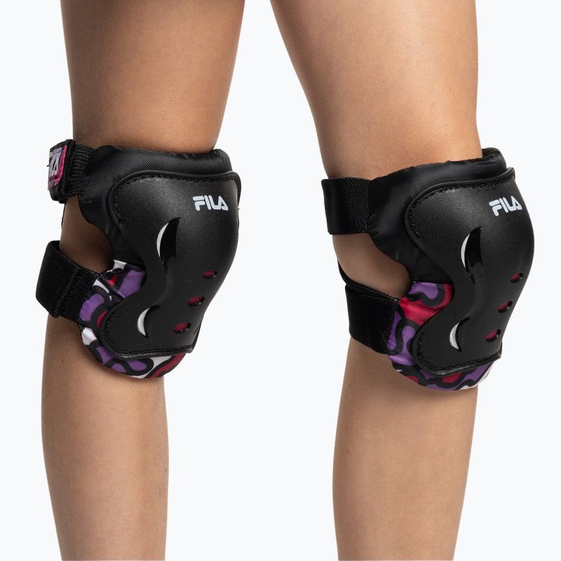 Set de protectori pentru copii FILA FP Gears black/pink 9