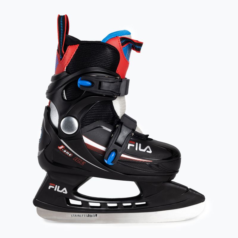 Patine pentru copii FILA J-One HR black/red/blue 2