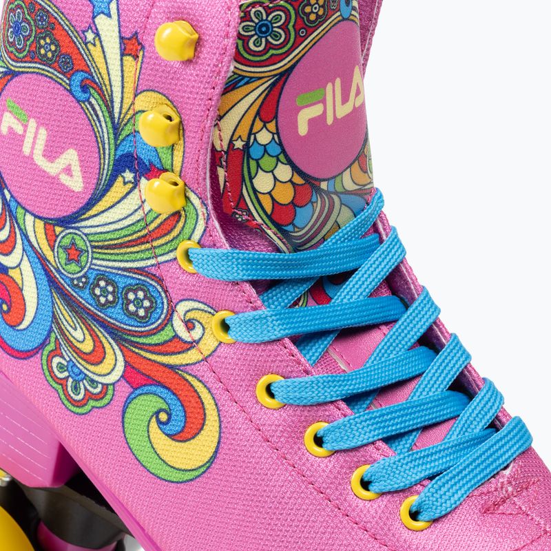 Patine cu rotile pentru femei FILA Bella pink 8