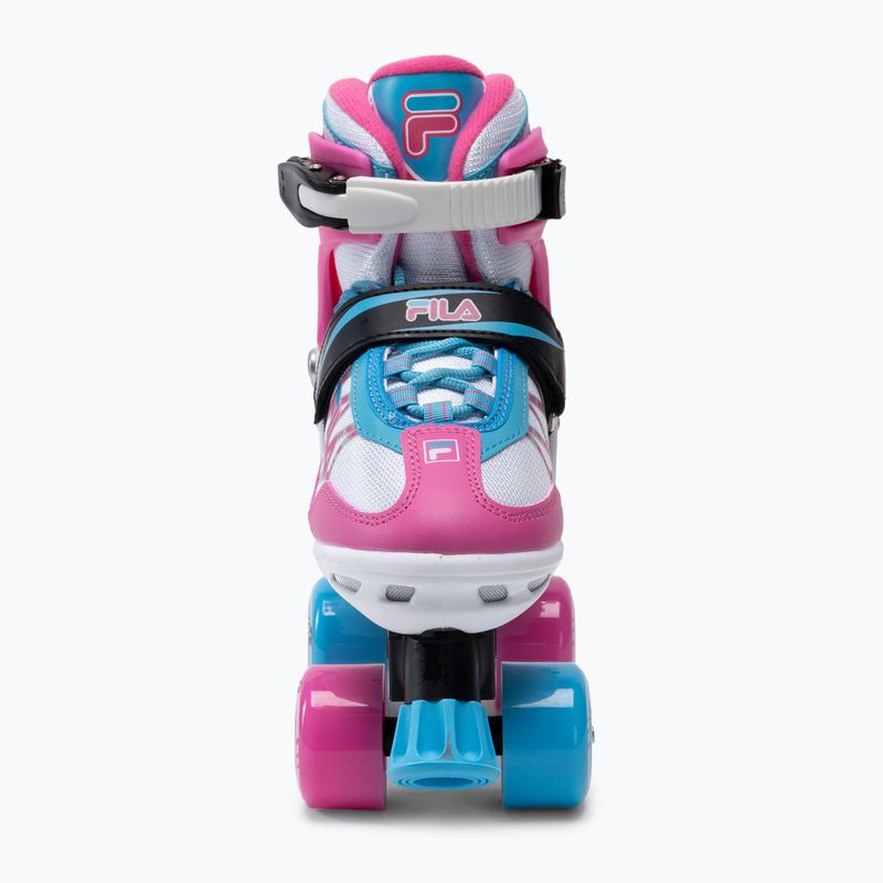 Patine cu rotile pentru copii FILA Joy G white/pink/light blue 4