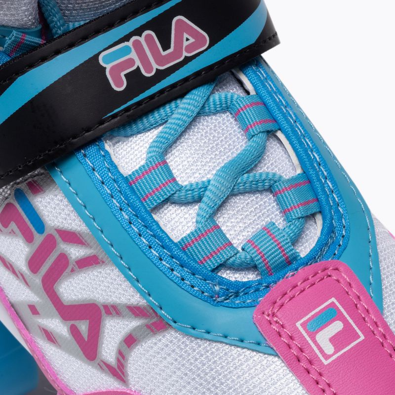 Patine cu rotile pentru copii FILA Joy G white/pink/light blue 7