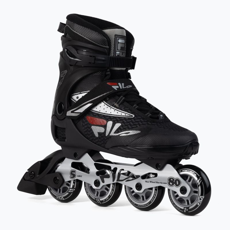 Patine cu rotile pentru bărbați FILA Legacy Pro 80 black/silver/red