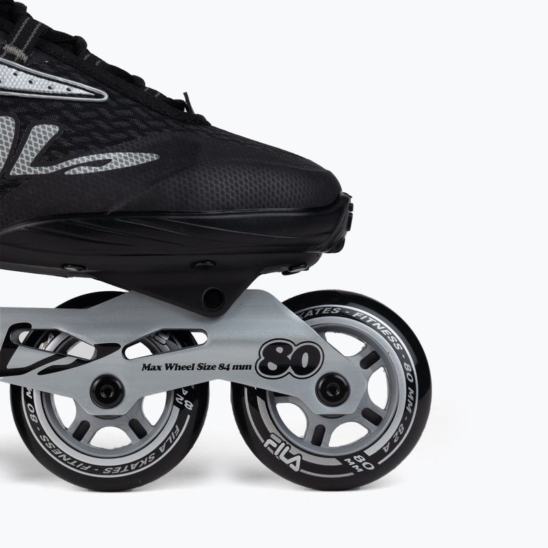 Patine cu rotile pentru bărbați FILA Legacy Pro 80 black/silver/red 6