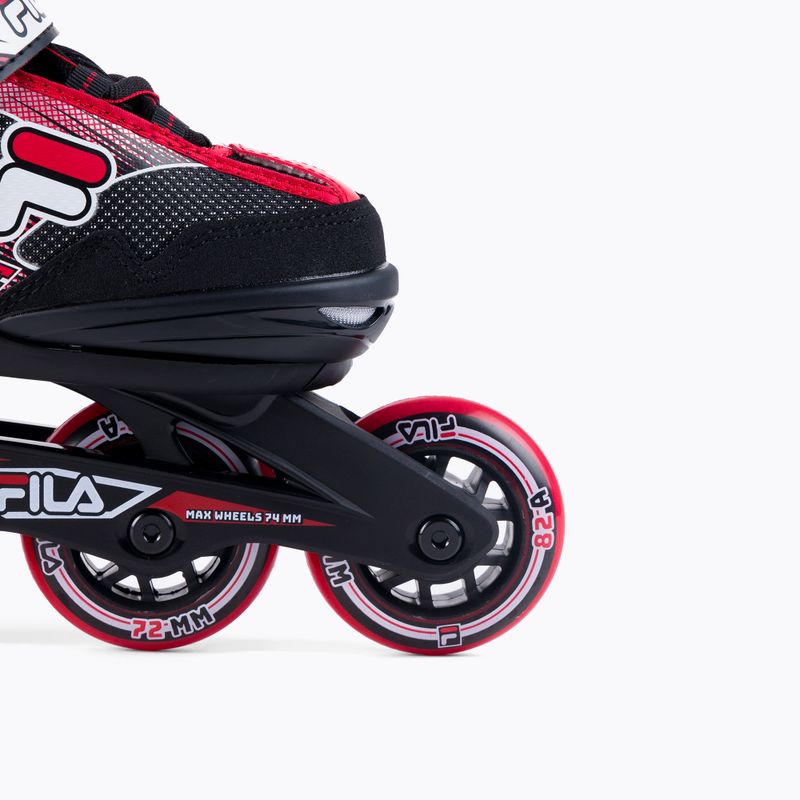 Patine cu rotile pentru copii FILA J One black/red 7