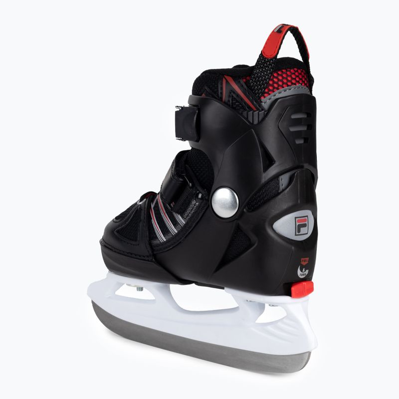 Patine pentru copii FILA X-One black/red 3