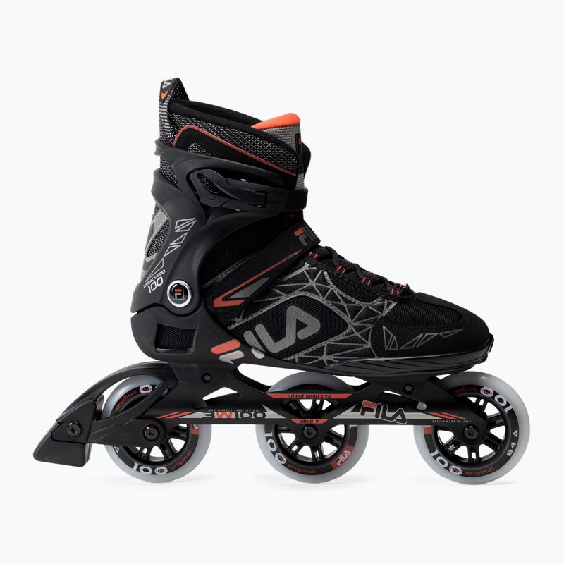 Patine cu rotile pentru bărbați FILA Legacy Pro 100 black/red 2