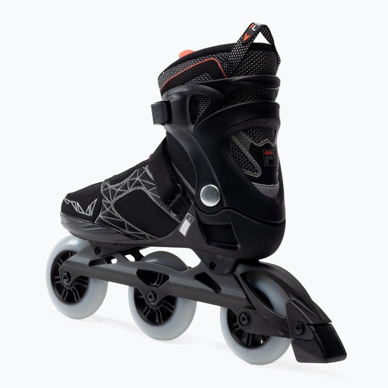 Patine cu rotile pentru bărbați FILA Legacy Pro 100 black/red 3