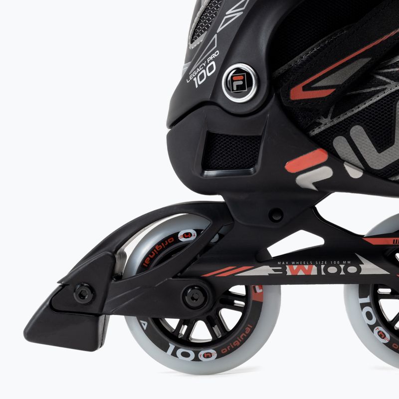 Patine cu rotile pentru bărbați FILA Legacy Pro 100 black/red 6