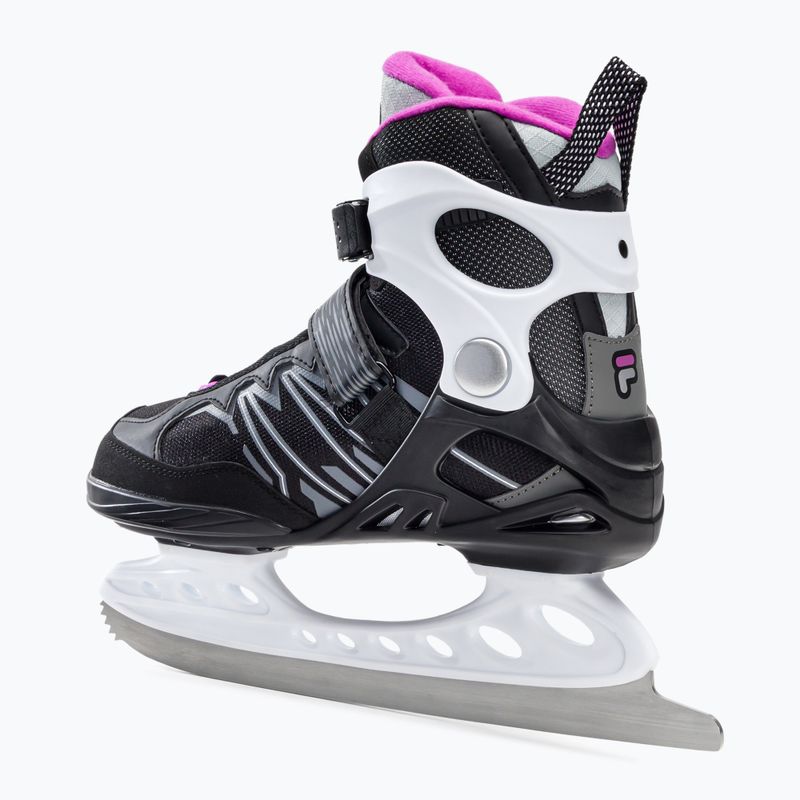 Patine pentru femei FILA Primo Lady black/grey/magenta 3