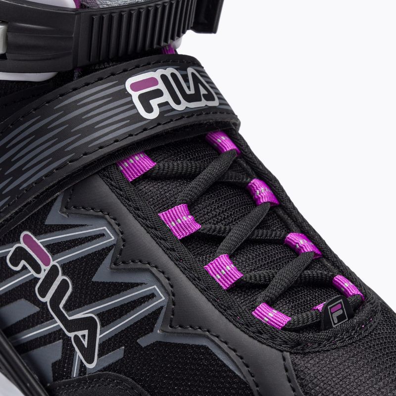 Patine pentru femei FILA Primo Lady black/grey/magenta 5