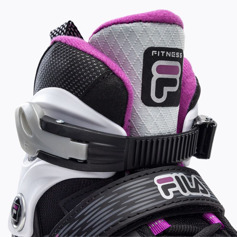 Patine pentru femei FILA Primo Lady black/grey/magenta 8