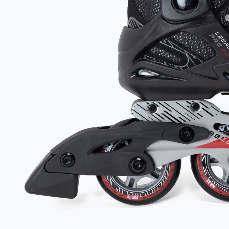 Patine cu rotile pentru bărbați FILA Legacy Pro 80 black/red 6