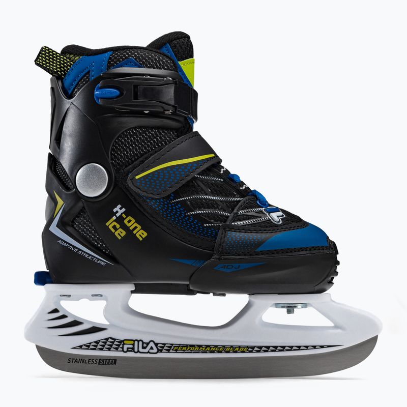 Patine pentru copii FILA X-One blue/lime 2