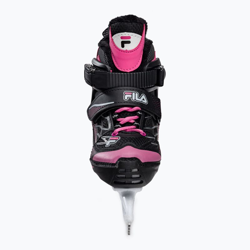 Patine pentru copii FILA X-One G black/pink 4