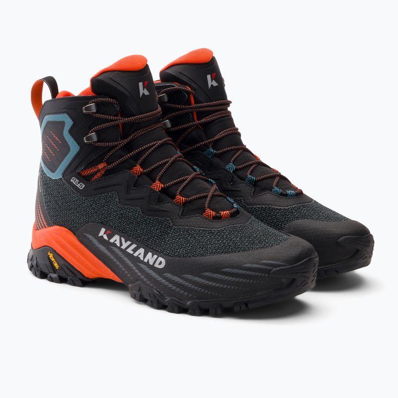 Cizme de trekking Kayland Duke Mid GTX pentru bărbați 018022490 negru/portocaliu 4