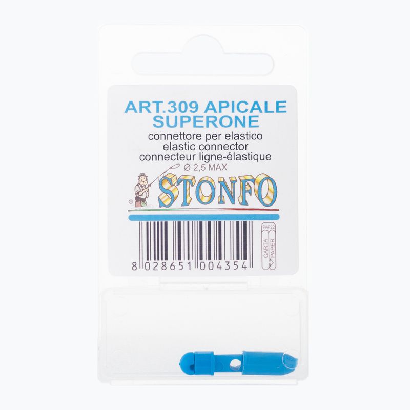 Stonfo conector de cauciuc albastru 218004