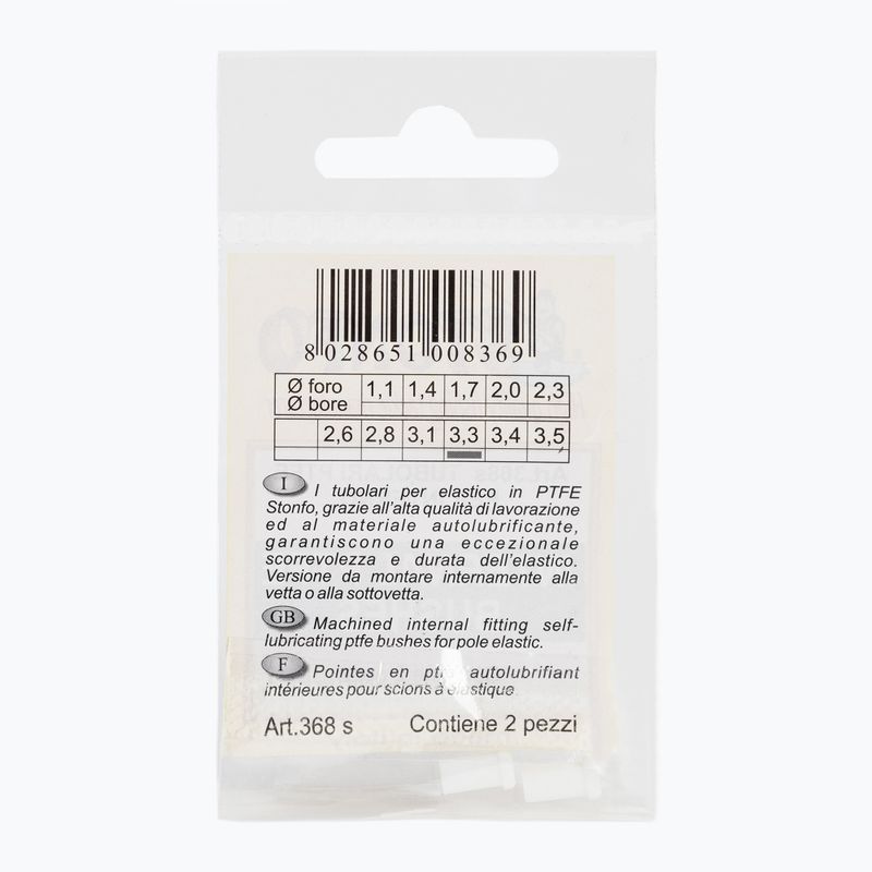 Bucșă pentru vârf Stonfo teflonowa wewnętrzna 2 buc. albă 218079 2