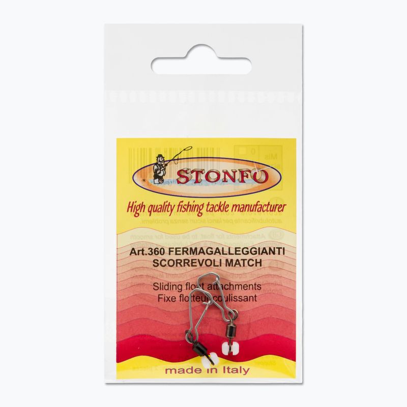 Sistem de fixare a flotorului Stonfo 2 buc. argint 218254