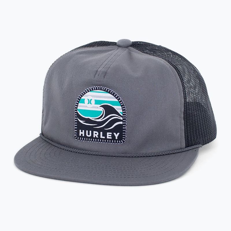 Șapcă pentru bărbați Hurley Mavericks Trucker dark grey