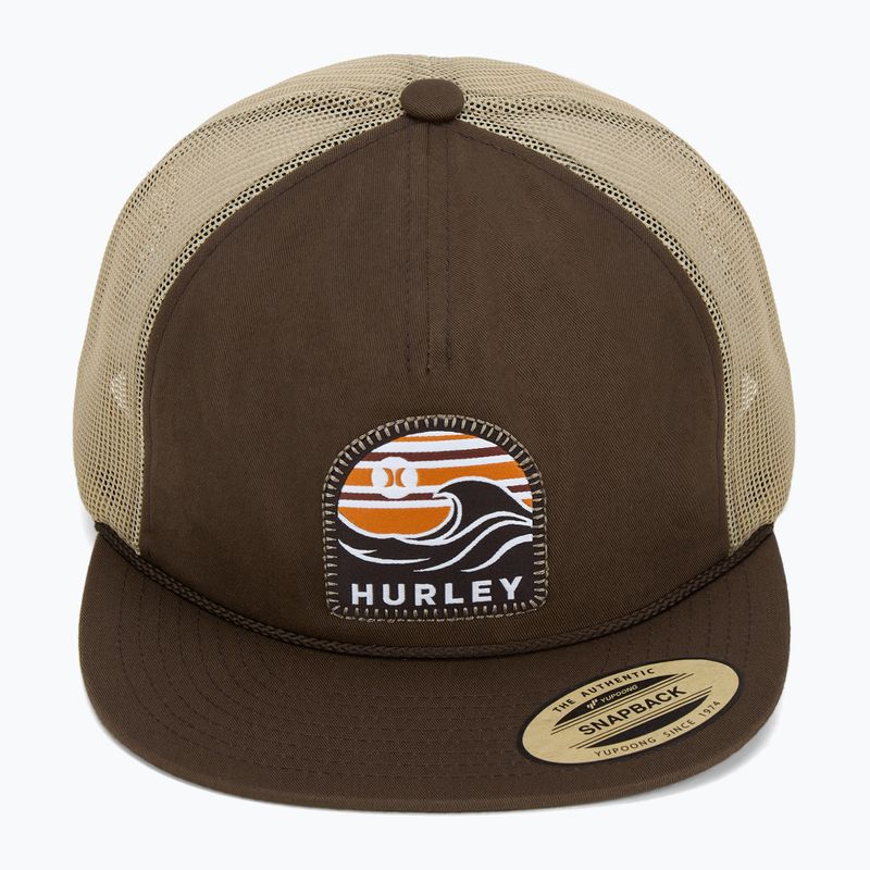 Șapcă pentru bărbați Hurley Mavericks Trucker velvet brown 2
