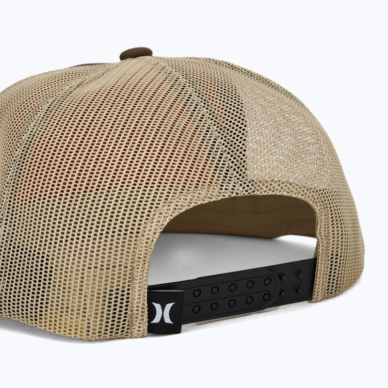 Șapcă pentru bărbați Hurley Mavericks Trucker velvet brown 4