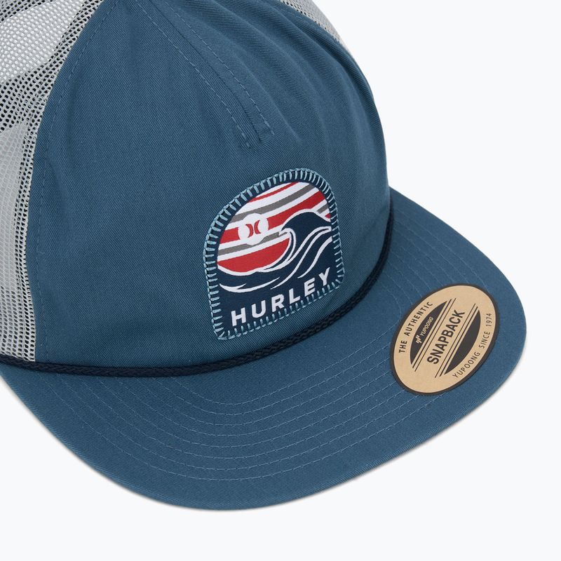 Șapcă pentru bărbați Hurley Mavericks Trucker armory navy 3